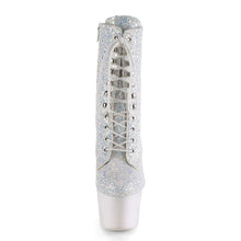 Cargar imagen en el visor de la galería, Tacones Pleaser ADORE-1020LG Neon White Purpurina
