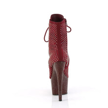 Cargar imagen en el visor de la galería, Tacones Pleaser ADORE-1020RM Burdeos Faux Suede

