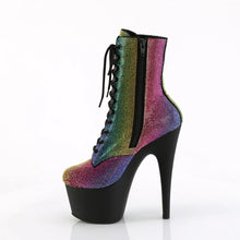 Carregar imagem no visualizador da galeria, Tacones Pleaser ADORE-1020RS Rainbow Negro Mate
