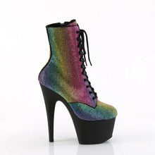 Carregar imagem no visualizador da galeria, Tacones Pleaser ADORE-1020RS Rainbow Negro Mate
