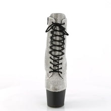 Carregar imagem no visualizador da galeria, Tacones Pleaser ADORE-1020RS Plata Black Mate

