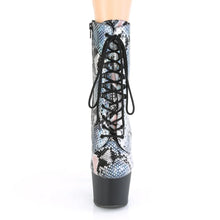Load image into Gallery viewer, Tacones Pleaser ADORE-1020SP Plata Holo Snake
