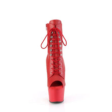 Cargar imagen en el visor de la galería, Tacones Pleaser ADORE-1021 Rojo Faux Le
