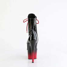 Cargar imagen en el visor de la galería, Tacones Pleaser ADORE-1021BR-H Negro Charol Rojo
