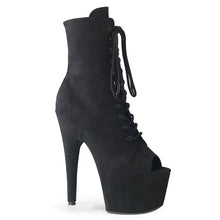 Cargar imagen en el visor de la galería, Tacones Pleaser ADORE-1021FS Negro Faux Suede
