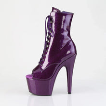 Cargar imagen en el visor de la galería, Tacones Pleaser ADORE-1021GP Morado Purpurina Charol
