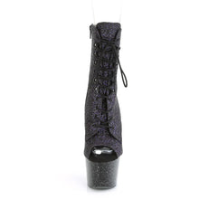 Cargar imagen en el visor de la galería, Tacones Pleaser ADORE-1021MG Morado Purpurina Negro
