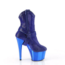 Carregar imagem no visualizador da galeria, Tacones Pleaser ADORE-1029CHRS Royal Azul Cromo
