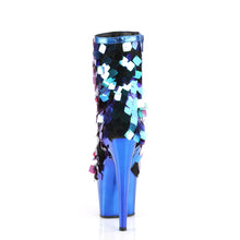 Carregar imagem no visualizador da galeria, Tacones Pleaser ADORE-1031SSQ Iri.verde Sequins R.azul
