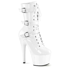 Cargar imagen en el visor de la galería, Tacones Pleaser ADORE-1043 Blanco Charol
