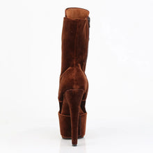 Cargar imagen en el visor de la galería, Tacones Pleaser ADORE-1045VEL Marrón Velvet M
