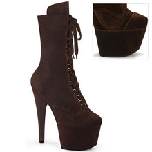 Cargar imagen en el visor de la galería, Tacones Pleaser ADORE-1045VEL Marrón Velvet M
