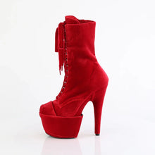 Cargar imagen en el visor de la galería, Tacones Pleaser ADORE-1045VEL Rojo Velvet

