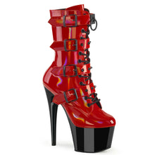 Carregar imagem no visualizador da galeria, Tacones Pleaser ADORE-1046TT Rojo Holo Charol
