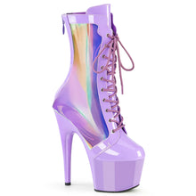 Load image into Gallery viewer, Tacones Pleaser ADORE-1047 Lavanda Charol Holo
