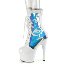 Cargar imagen en el visor de la galería, Tacones Pleaser ADORE-1047 Blanco Charol Holo
