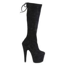 Cargar imagen en el visor de la galería, Tacones Pleaser ADORE-2008 Negro Stretch Faux
