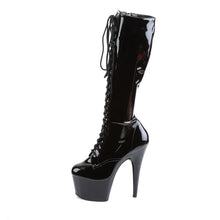 Load image into Gallery viewer, Tacones Pleaser ADORE-2023 Negro Str Charol
