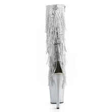 Cargar imagen en el visor de la galería, Tacones Pleaser ADORE-2024RSF Plata Pu Mate
