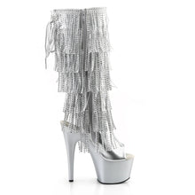 Cargar imagen en el visor de la galería, Tacones Pleaser ADORE-2024RSF Plata Pu Mate
