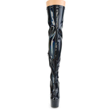Cargar imagen en el visor de la galería, Tacones Pleaser ADORE-3000HWR Negro Str. Holo

