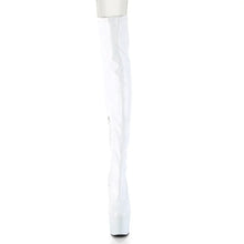 Load image into Gallery viewer, Tacones Pleaser ADORE-3000HWR Blanco Str. Holo
