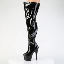 Load image into Gallery viewer, Tacones Pleaser ADORE-3000WCF Negro Str. Charol
