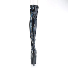 Cargar imagen en el visor de la galería, Tacones Pleaser ADORE-3011HWR Negro Str. Holo
