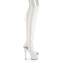 Carregar imagem no visualizador da galeria, Tacones Pleaser ADORE-3019 Blanco Piel Sintética
