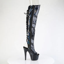 Cargar imagen en el visor de la galería, Tacones Pleaser ADORE-3019HWR Negro Str. Holo

