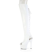 Cargar imagen en el visor de la galería, Tacones Pleaser ADORE-3019HWR Blanco Str. Holo
