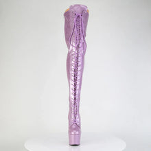 Cargar imagen en el visor de la galería, Tacones Pleaser ADORE-3020GP Lilac Purpurina Charol
