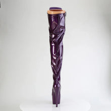 Carregar imagem no visualizador da galeria, Tacones Pleaser ADORE-3020GP Morado Purpurina Charol
