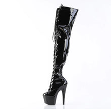 Load image into Gallery viewer, Tacones Pleaser ADORE-3023 Negro Str Charol
