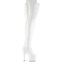Load image into Gallery viewer, Tacones Pleaser ADORE-3850 Blanco Str. Charol
