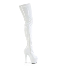 Load image into Gallery viewer, Tacones Pleaser ADORE-4000 Blanco Str Charol

