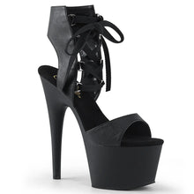 Load image into Gallery viewer, Tacones Pleaser ADORE-700-14 Negro Piel Sintética
