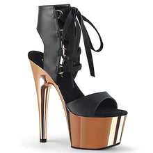 Load image into Gallery viewer, Tacones Pleaser ADORE-700-14 Negro Piel Sintética
