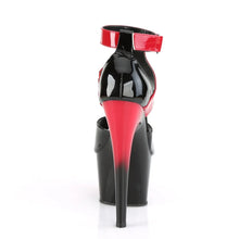 Carregar imagem no visualizador da galeria, Tacones Pleaser ADORE-700-16 Negro Rojo Charol
