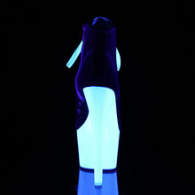 Carregar imagem no visualizador da galeria, Tacones Pleaser ADORE-700SK-02 Negro Canvas Neon

