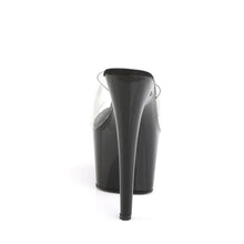 Load image into Gallery viewer, Tacones Pleaser ADORE-701 Transparente Negro
