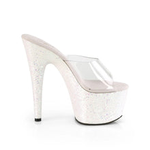 Load image into Gallery viewer, Tacones Pleaser ADORE-701LG Transparente Opal Purpurina
