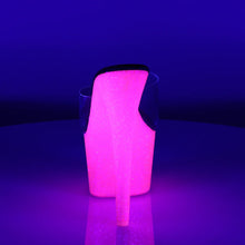 Carregar imagem no visualizador da galeria, Tacones Pleaser ADORE-701UVG Transparente Neon H.
