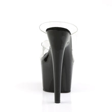 Cargar imagen en el visor de la galería, Tacones Pleaser ADORE-702 Transparente Negro
