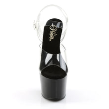 Cargar imagen en el visor de la galería, Tacones Pleaser ADORE-708 Transparente Negro
