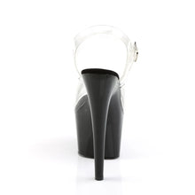 Cargar imagen en el visor de la galería, Tacones Pleaser ADORE-708 Transparente Negro
