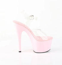 Carregar imagem no visualizador da galeria, Tacones Pleaser ADORE-708 Transparente B. Rosa
