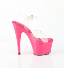Cargar imagen en el visor de la galería, Tacones Pleaser ADORE-708 Transparente H. Rosa
