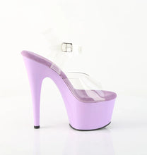 Cargar imagen en el visor de la galería, Tacones Pleaser ADORE-708 Transparente Lavanda
