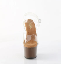 Carregar imagem no visualizador da galeria, Tacones Pleaser ADORE-708 Transparente Moca
